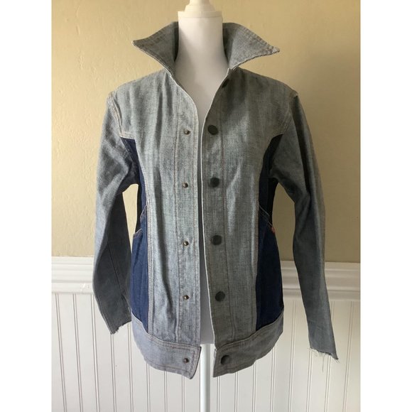 Britain woman’s Denim jacket size med fit - Picture 2 of 11
